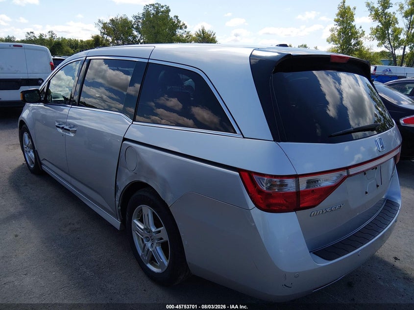 Vin: 5fnrl5h96bb005514, lot: 46252423, honda odyssey touring/touring elite 20113