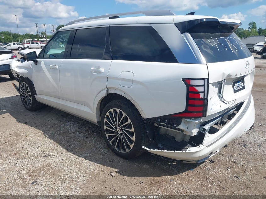 Vin: km8rmes24tu024012, lot: 46252424, hyundai palisade calligraphy 20263