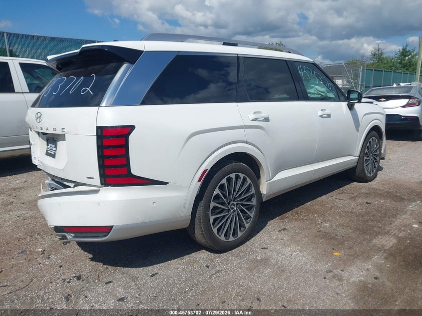 Vin: km8rmes24tu024012, lot: 46252424, hyundai palisade calligraphy 20264