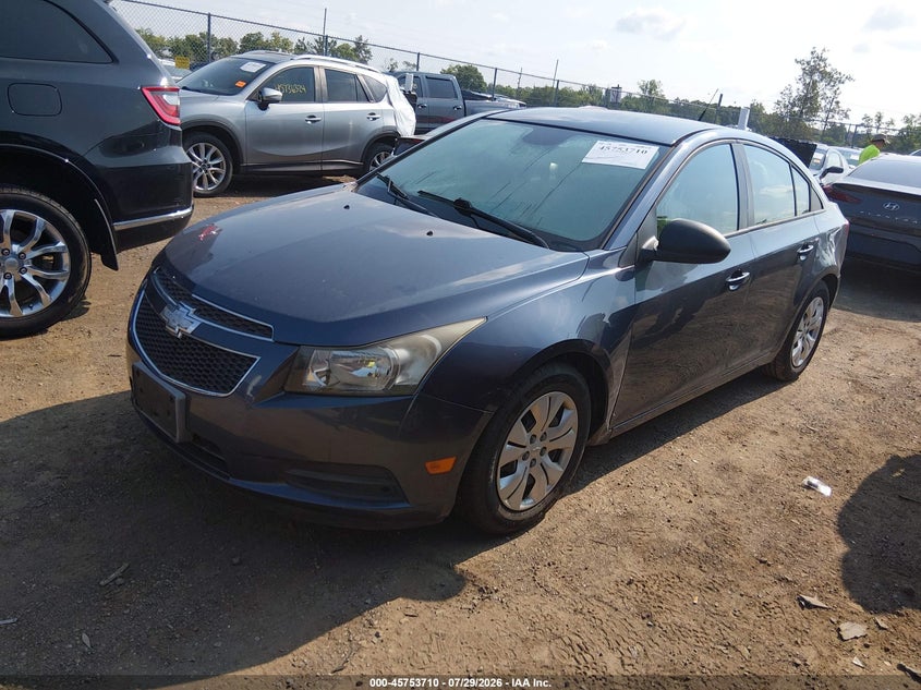 Vin: 1g1pa5sh6e7225588, lot: 46252432, chevrolet cruze ls auto 20142