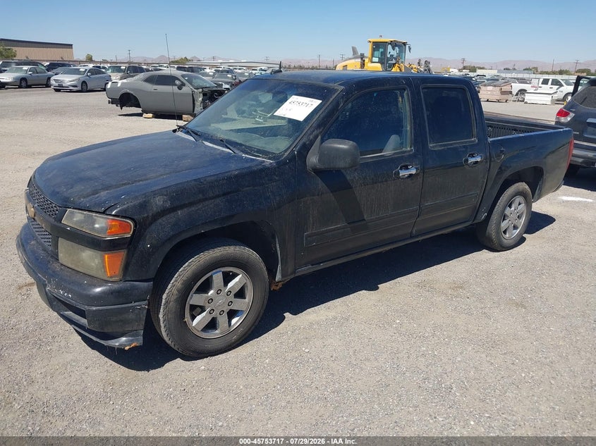 Vin: 1gcdscde6a8100268, lot: 46252439, chevrolet colorado 1lt 20102