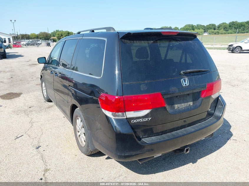 Vin: 5fnrl3h62ab008905, lot: 46252443, honda odyssey ex-l 20103