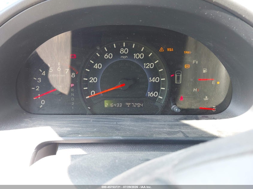 2010 HONDA ODYSSEY VAN 3.5L V-6 VVT, 244HP