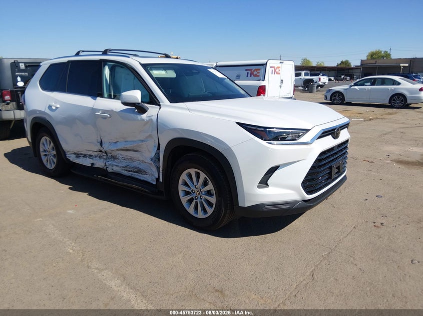 Vin: 5tdacab53ts068921, lot: 46252445, toyota grand highlander hybrid xle 2026 img_1