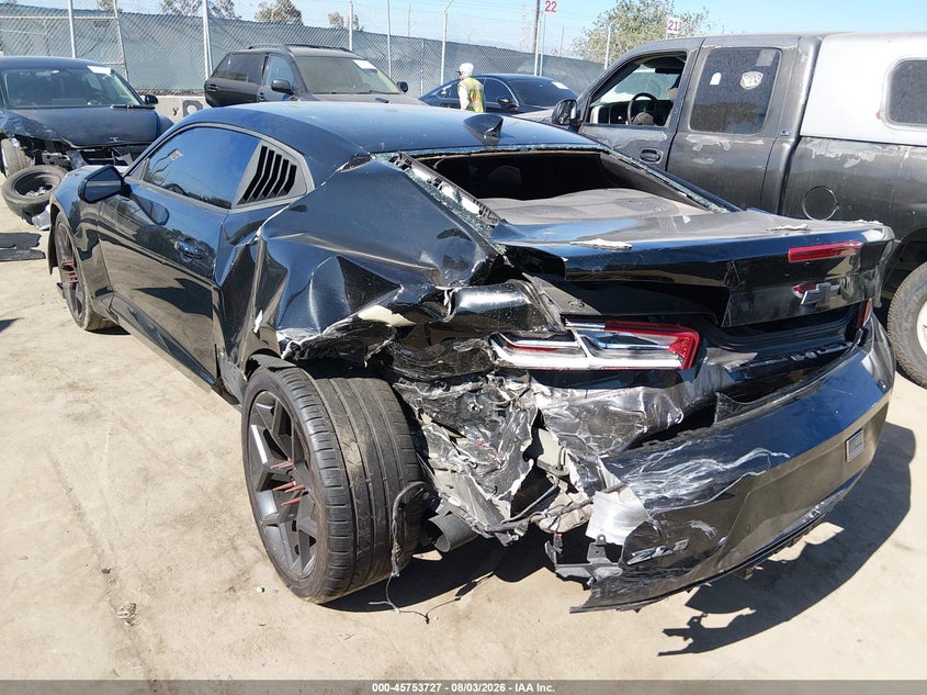 Vin: 1g1ff1r70j0165166, lot: 46252449, chevrolet camaro 1ss 20183