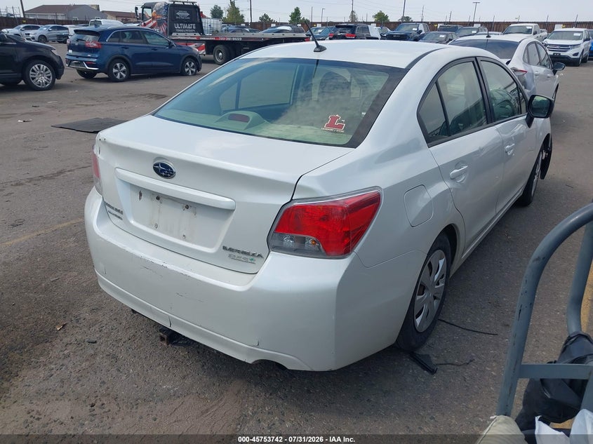 Vin: jf1gjaa6xdg031747, lot: 46252464, subaru impreza 2.0i 20134