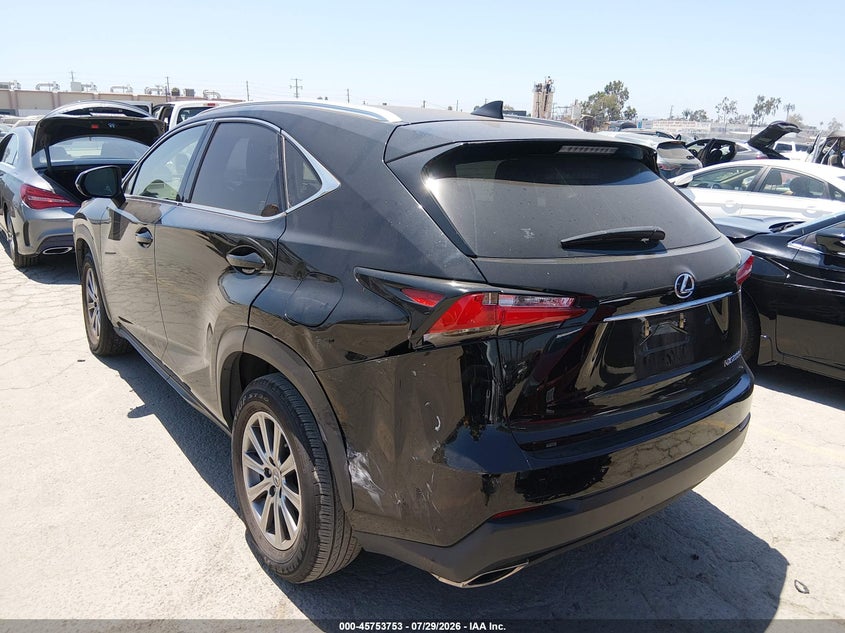 Vin: jtjyarbz9h2069637, lot: 46252475, lexus nx 200t 20173