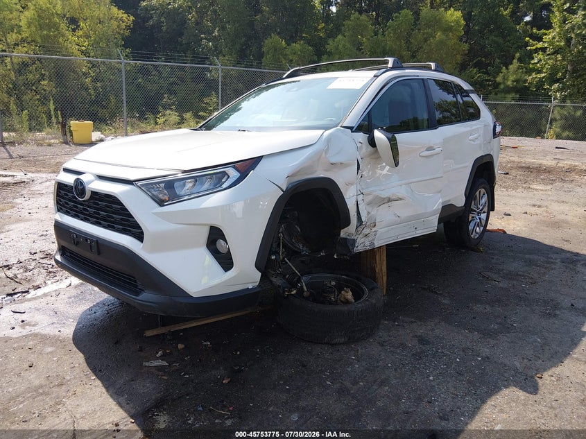Vin: 2t3c1rfv1mw148614, lot: 46252497, toyota rav4 xle premium 20212