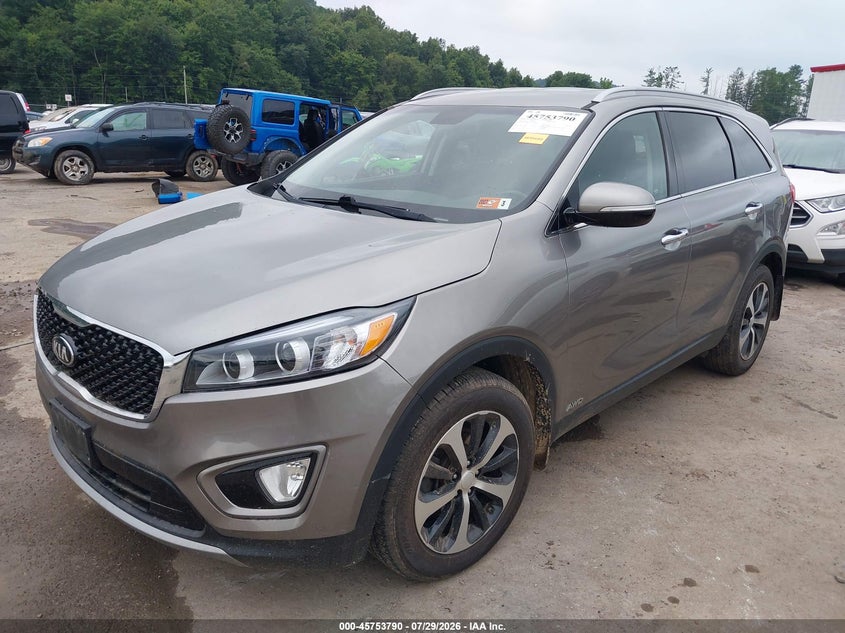 Vin: 5xyphda12hg278359, lot: 46252512, kia sorento 2.0t ex 20172