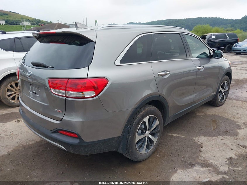 Vin: 5xyphda12hg278359, lot: 46252512, kia sorento 2.0t ex 20174