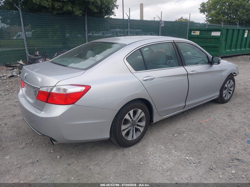 Vin: 1hgcr2f37fa028057, lot: 46252518, honda accord lx 20154
