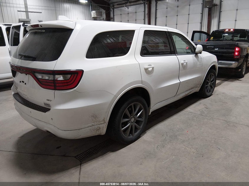 Vin: 1c4rdjdg4jc448041, lot: 46252536, dodge durango gt 20184