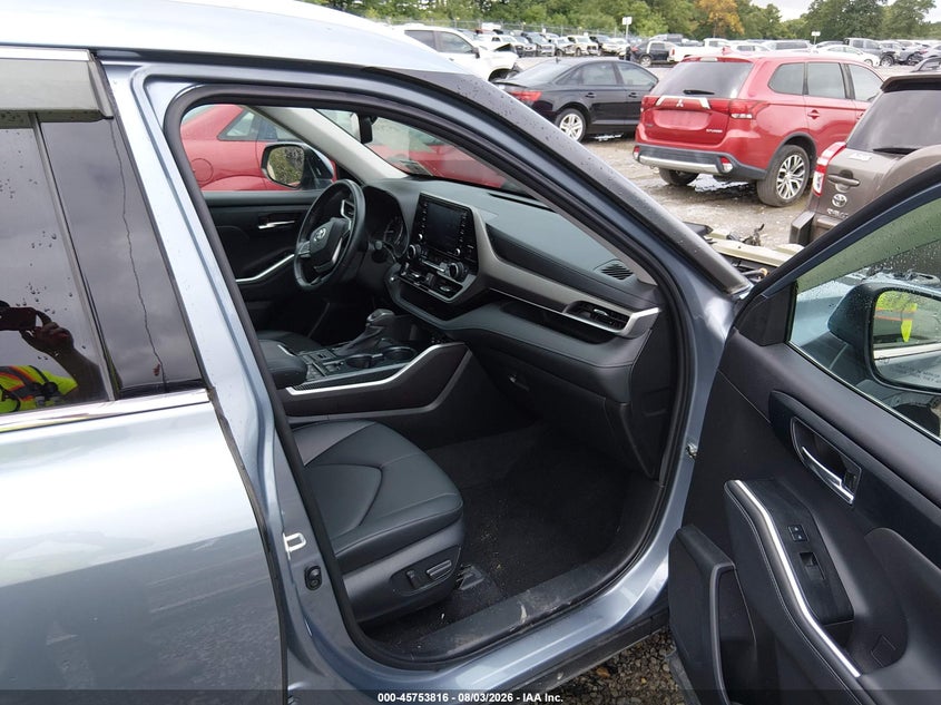 TOYOTA HIGHLANDER 2022 VIN 5TDGZRBH5NS206009