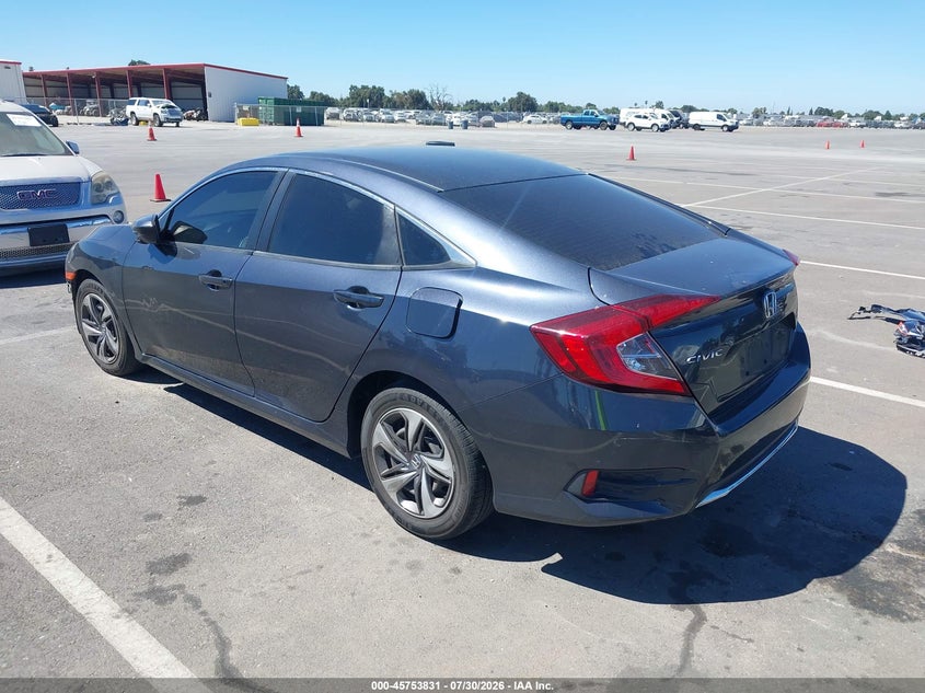 Vin: 2hgfc2f63mh560140, lot: 46252553, honda civic lx 20213