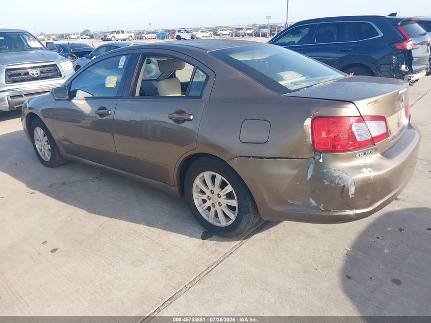 2009 MITSUBISHI GALANT auction photo 3