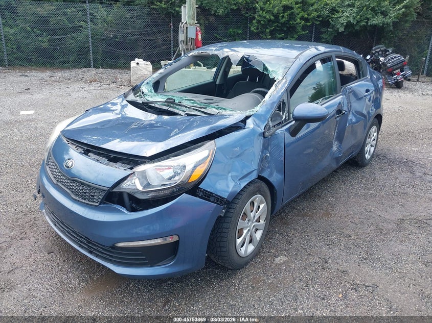 Vin: knadm4a3xg6659830, lot: 46252591, kia rio lx 20162