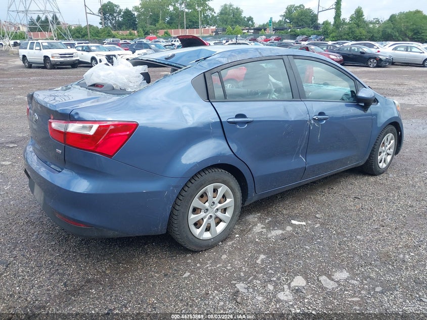 Vin: knadm4a3xg6659830, lot: 46252591, kia rio lx 20164
