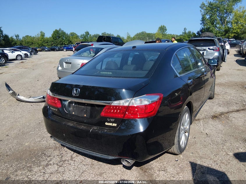 Vin: 1hgcr3f8xfa000710, lot: 46252601, honda accord ex-l v-6 20154