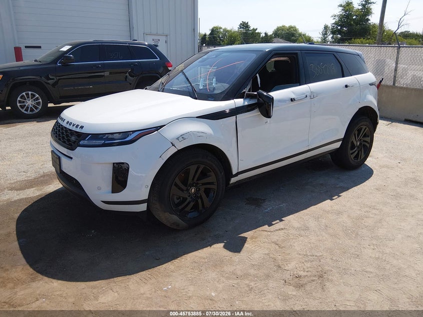 Vin: salzj2fx1mh123228, lot: 46252607, land rover range rover evoque s 20212