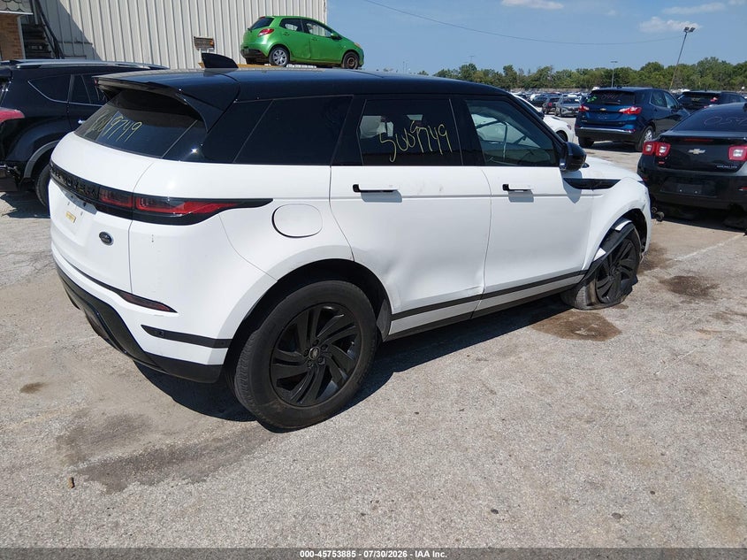 Vin: salzj2fx1mh123228, lot: 46252607, land rover range rover evoque s 20214