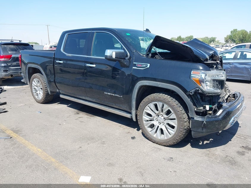 Vin: 3gtu9fel2mg127427, lot: 46252618, gmc sierra 1500 4wd  short box denali 2021 img_1