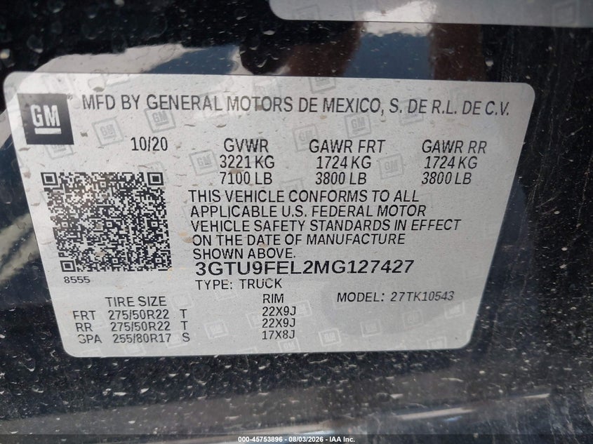 2021 GMC SIERRA 1500 4WD SHORT BOX DENALI · Фото 9