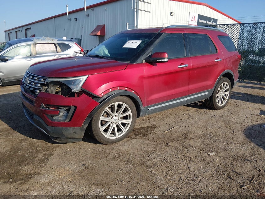 2016 FORD EXPLORER auction photo 2