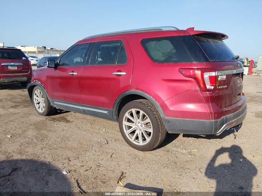 2016 FORD EXPLORER auction photo 3