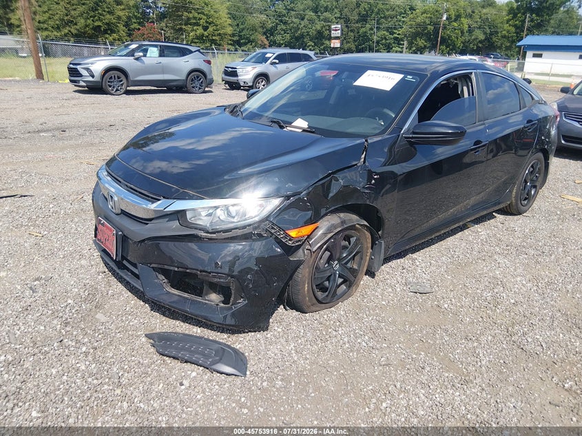 HONDA CIVIC 2016 VIN 19XFC2F56GE088120