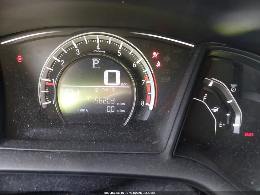 HONDA CIVIC 2016 VIN 19XFC2F56GE088120
