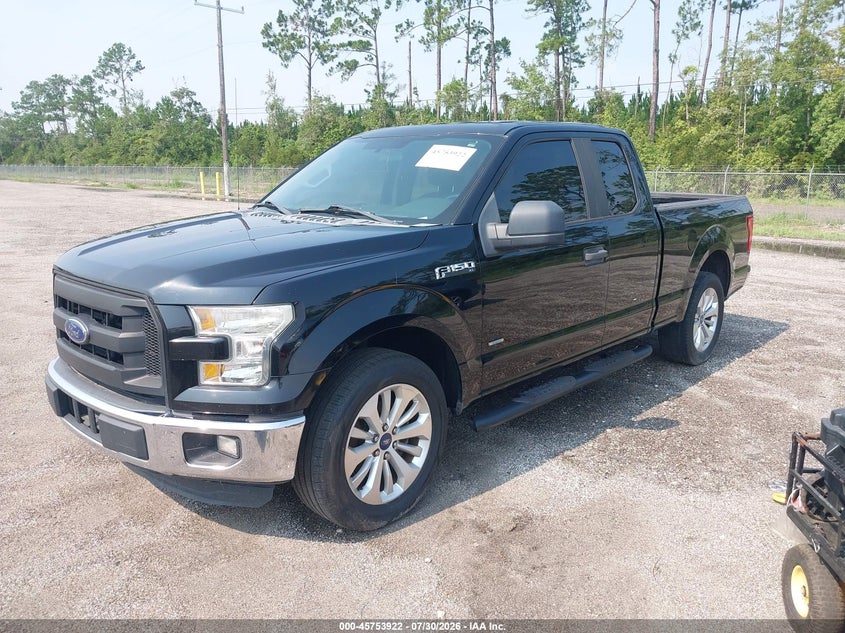 Vin: 1ftex1cp7gfc27001, lot: 46252644, ford f-150 xl 20162