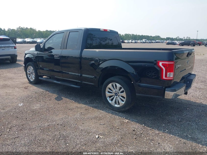 Vin: 1ftex1cp7gfc27001, lot: 46252644, ford f-150 xl 20163