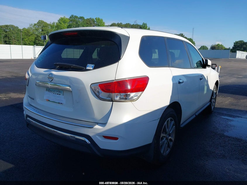 2013 NISSAN PATHFINDER auction photo 4