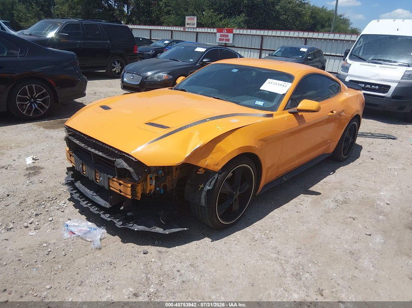 Vin: 1fa6p8th7j5176060, lot: 46252664, ford mustang ecoboost 20182