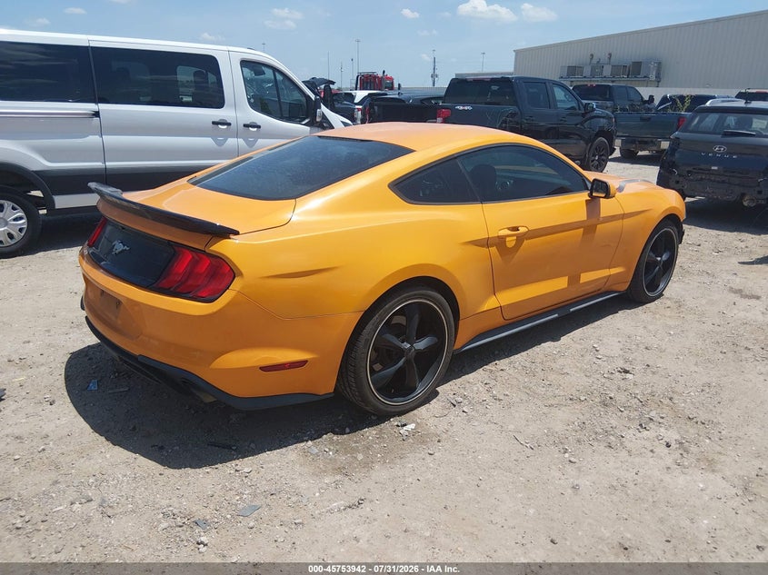 Vin: 1fa6p8th7j5176060, lot: 46252664, ford mustang ecoboost 20184