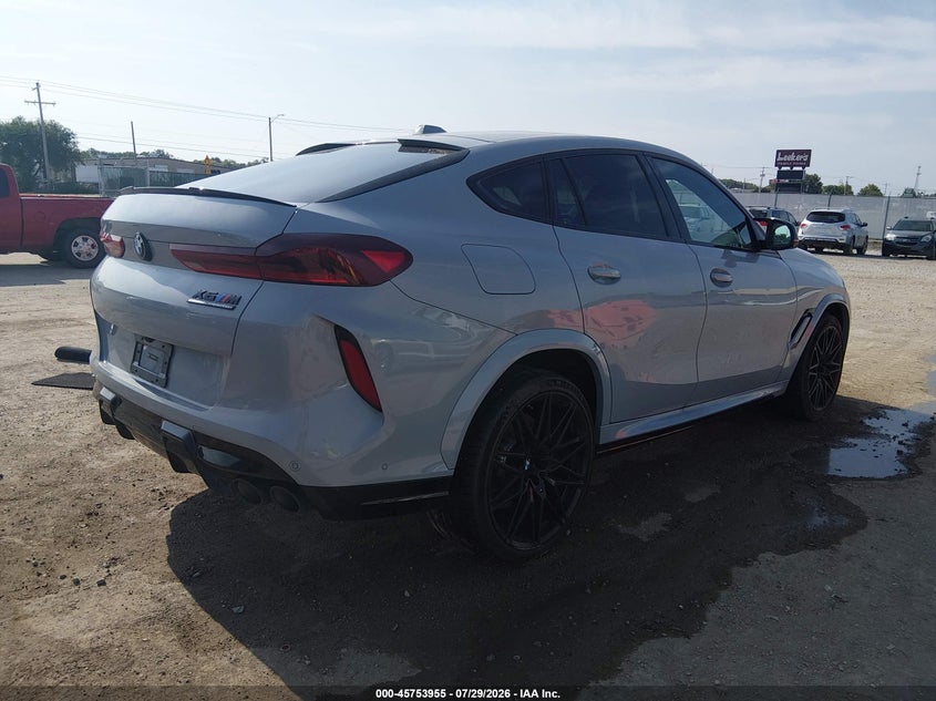 Vin: 5ym23et09t9161981, lot: 46252677, bmw x6 m competition 20264