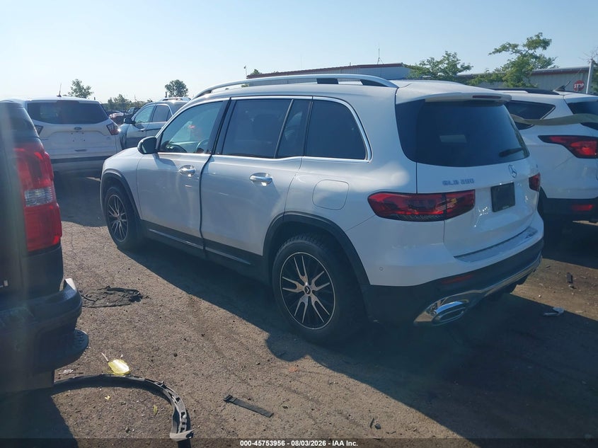 Vin: wdc4m4hb4lw011565, lot: 46252678, mercedes-benz glb 250 4matic 20203