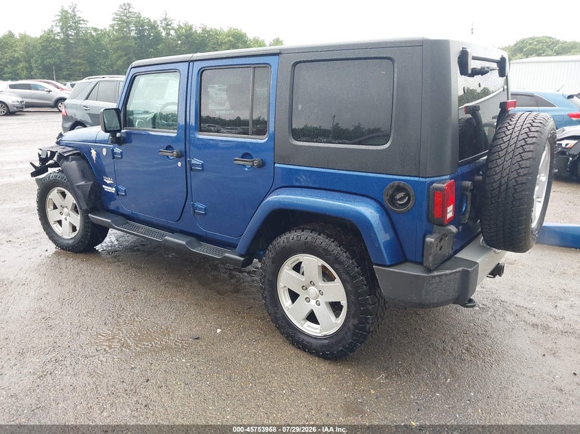 Vin: 1j4ha5h10al182268, lot: 46252680, jeep wrangler unlimited sahara 20103