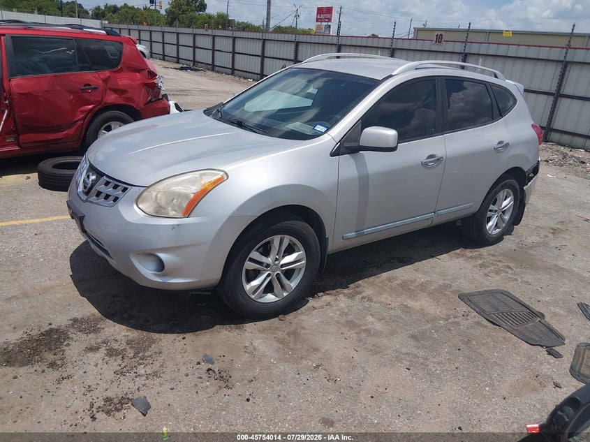 Vin: jn8as5mt0dw020448, lot: 46252736, nissan rogue sv 20132