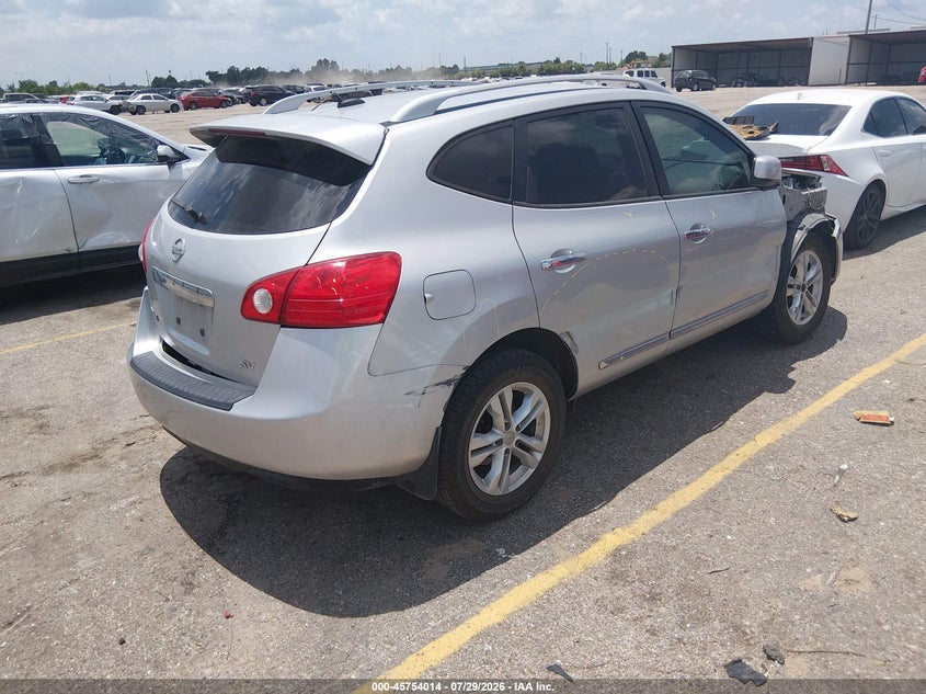 Vin: jn8as5mt0dw020448, lot: 46252736, nissan rogue sv 20134