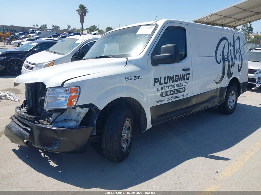 2019 NISSAN NV CARGO NV2500 HD auction photo 2