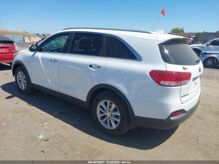 Vin: 5xypg4a57hg227509, lot: 46252753, kia sorento 3.3l lx 20173