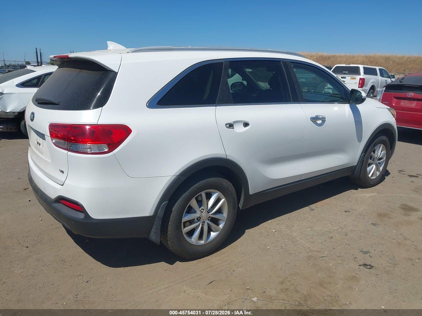 Vin: 5xypg4a57hg227509, lot: 46252753, kia sorento 3.3l lx 20174