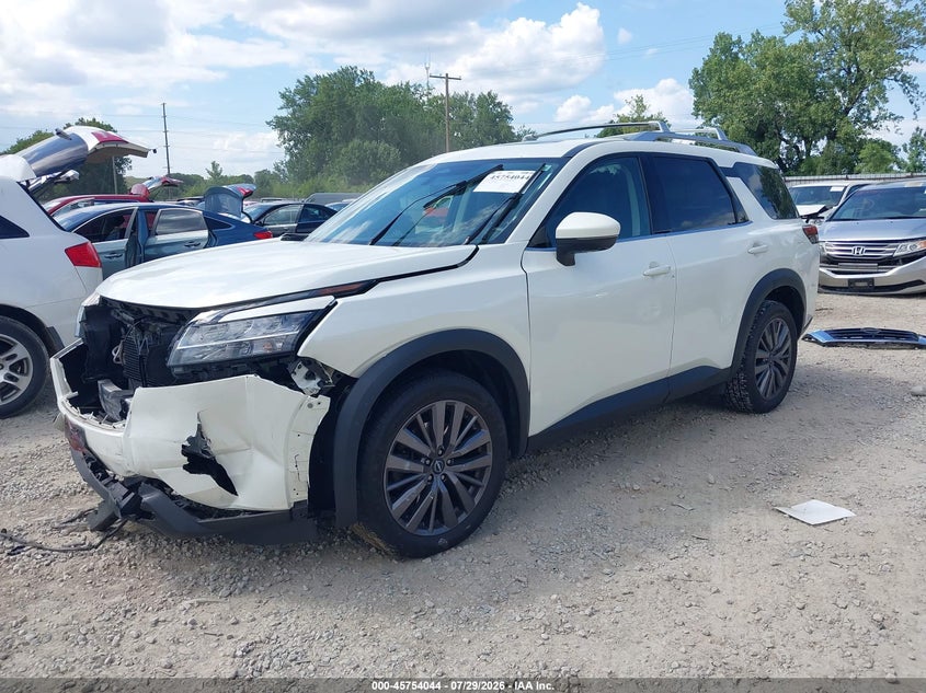 Vin: 5n1dr3cdxpc209290, lot: 46252765, nissan pathfinder sl 4wd 20232