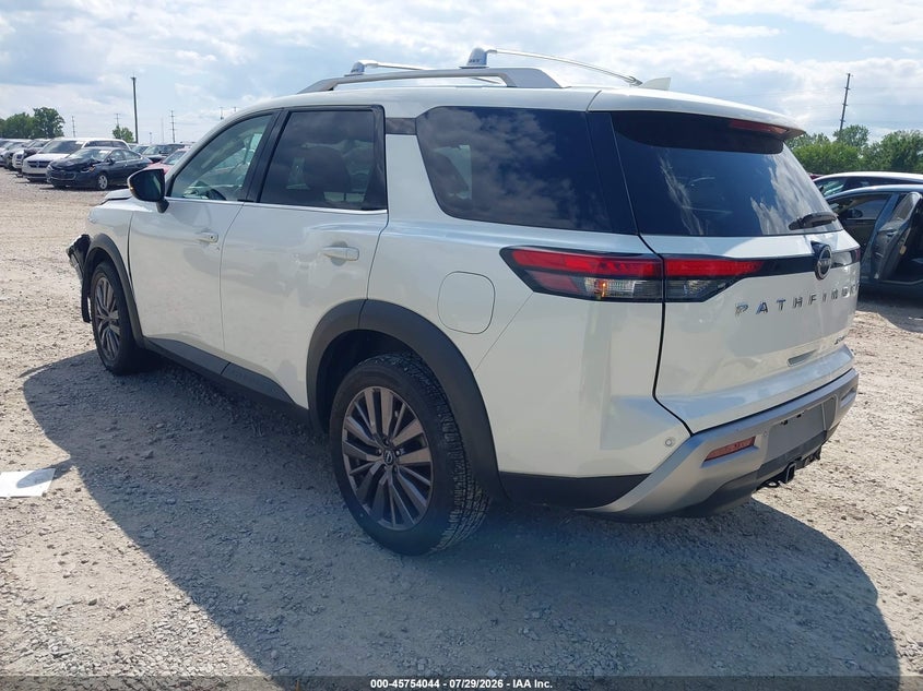 Vin: 5n1dr3cdxpc209290, lot: 46252765, nissan pathfinder sl 4wd 20233