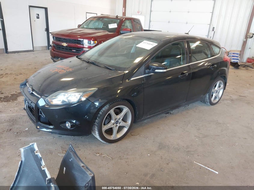 Vin: 1fadp3n29el417539, lot: 46252772, ford focus titanium 20142