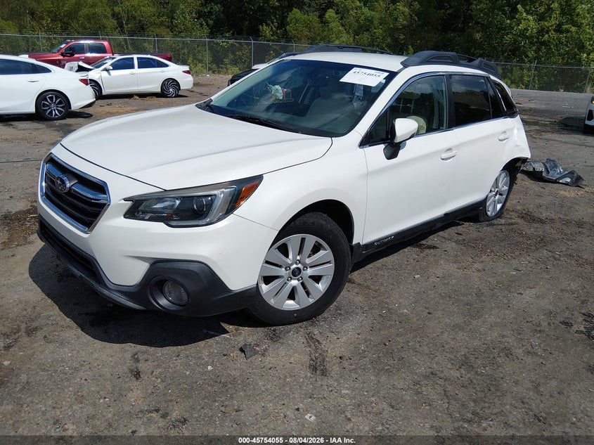 Vin: 4s4bsafc6k3384342, lot: 46252777, subaru outback 2.5i premium 20192