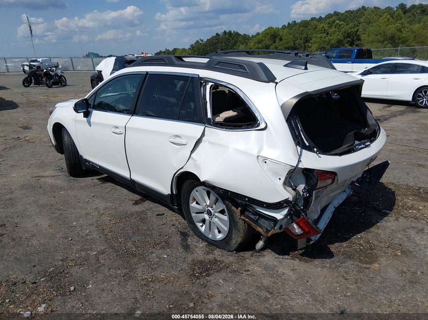 Vin: 4s4bsafc6k3384342, lot: 46252777, subaru outback 2.5i premium 20193