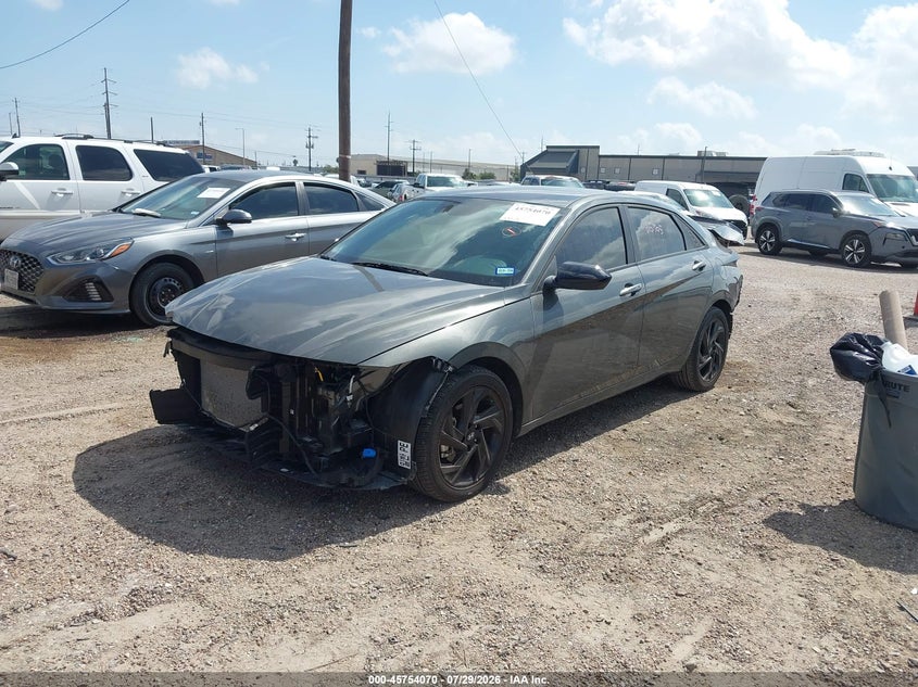 Vin: kmhlm4dg8tu171197, lot: 46252792, hyundai elantra sel sport 20262