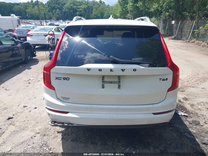 VOLVO XC90 2016 VIN YV4A22PK2G1020768